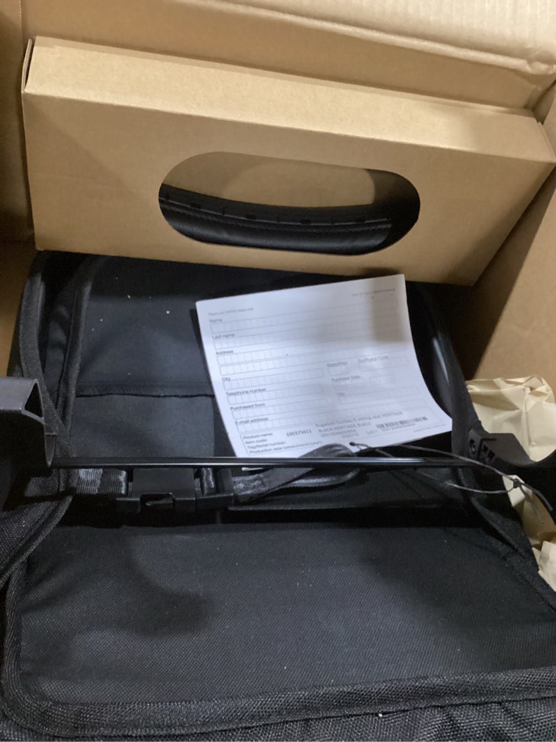 Condition photo showing Good Condition for bugaboo donkey 6 sibling add-on seat and platform - heritage black