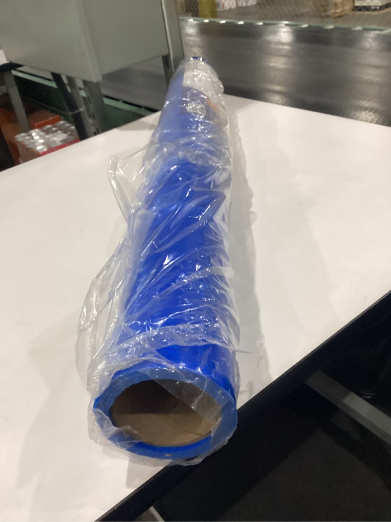 Condition photo showing Good Condition for TapeManBlue Floor Protection Film, 36" x 200', Made in USA, Blue Self Adhesive Floor Protector Tape for Moving, Painting and Construction, Temporary Covering to Shield Hardwood, Tile, Hard Surfaces
