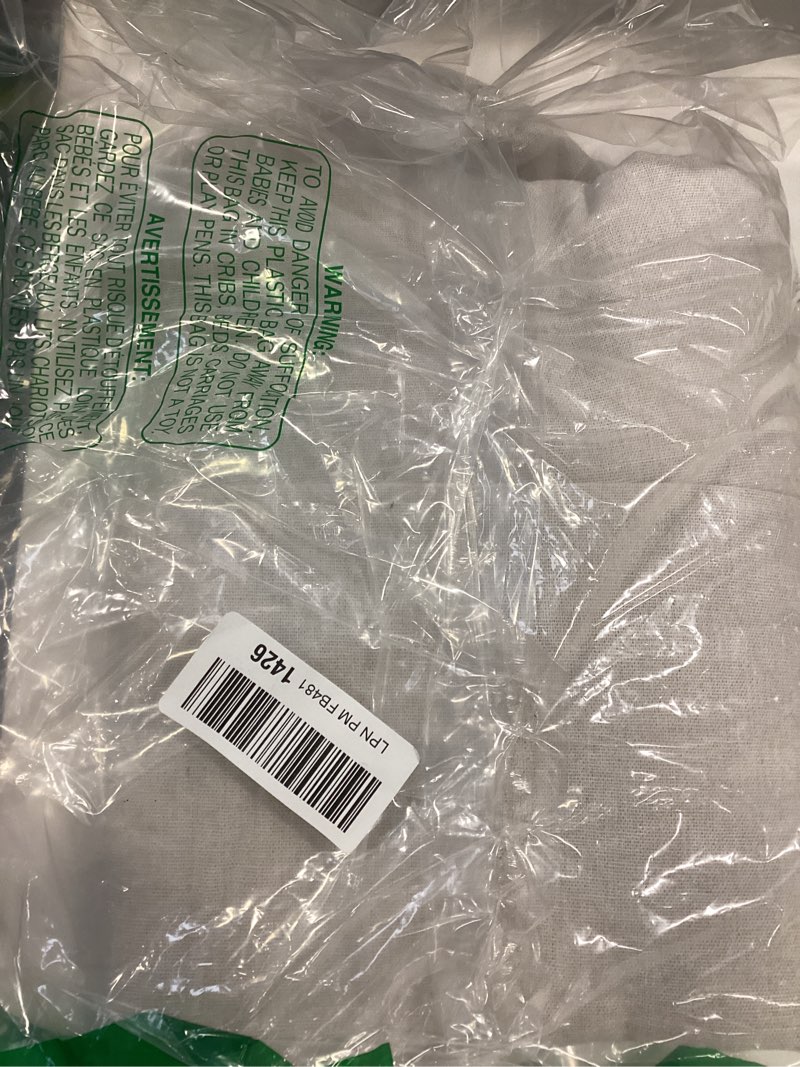 Condition photo showing Good Condition for Amazon Basics 100% Blackout Curtains with Grommets, 2 Panels, 52 x 96 Inches, Beige 52"W x 96"L (Pack of 1) Beige