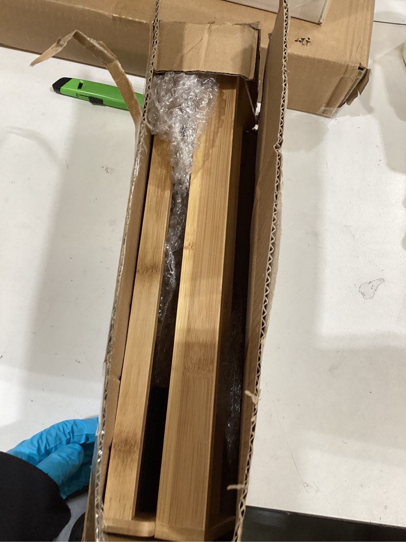 Condition photo showing item condition for 30" Magnetic Stove Top Shelf,Over Stove Shelf,Wooden Over Oven Shelf,Heat-Resistant Stove Shelf for Back of Stove, Space-Saving Kitchen Storage(Wood Color, 2 Layer 2 pcs) Wood Color 2 layer 2 pcs