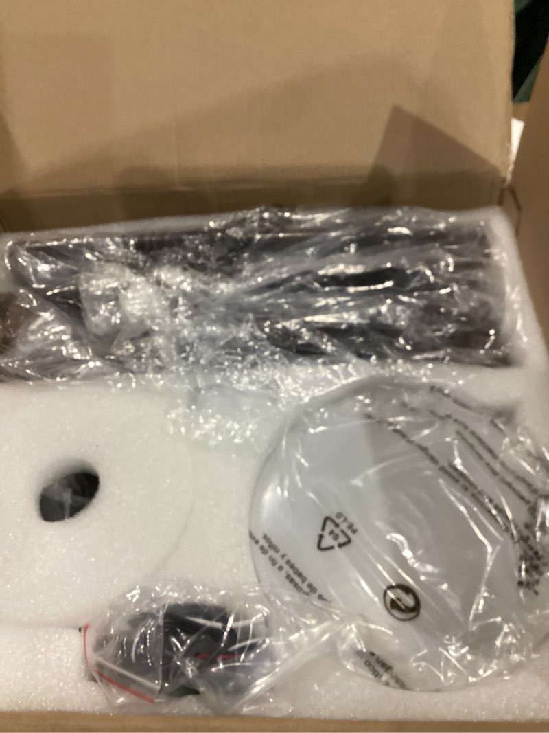 Condition photo showing Good Condition for fanbulous 52 inch ceiling fans with lights and remote, 3 blades flush mount low profile ceiling fan, efficient 3475 cfm, safe abs, timer, quiet 35db, 3cct, reversible for bedroom living room, walnut 52 inch walnut 1