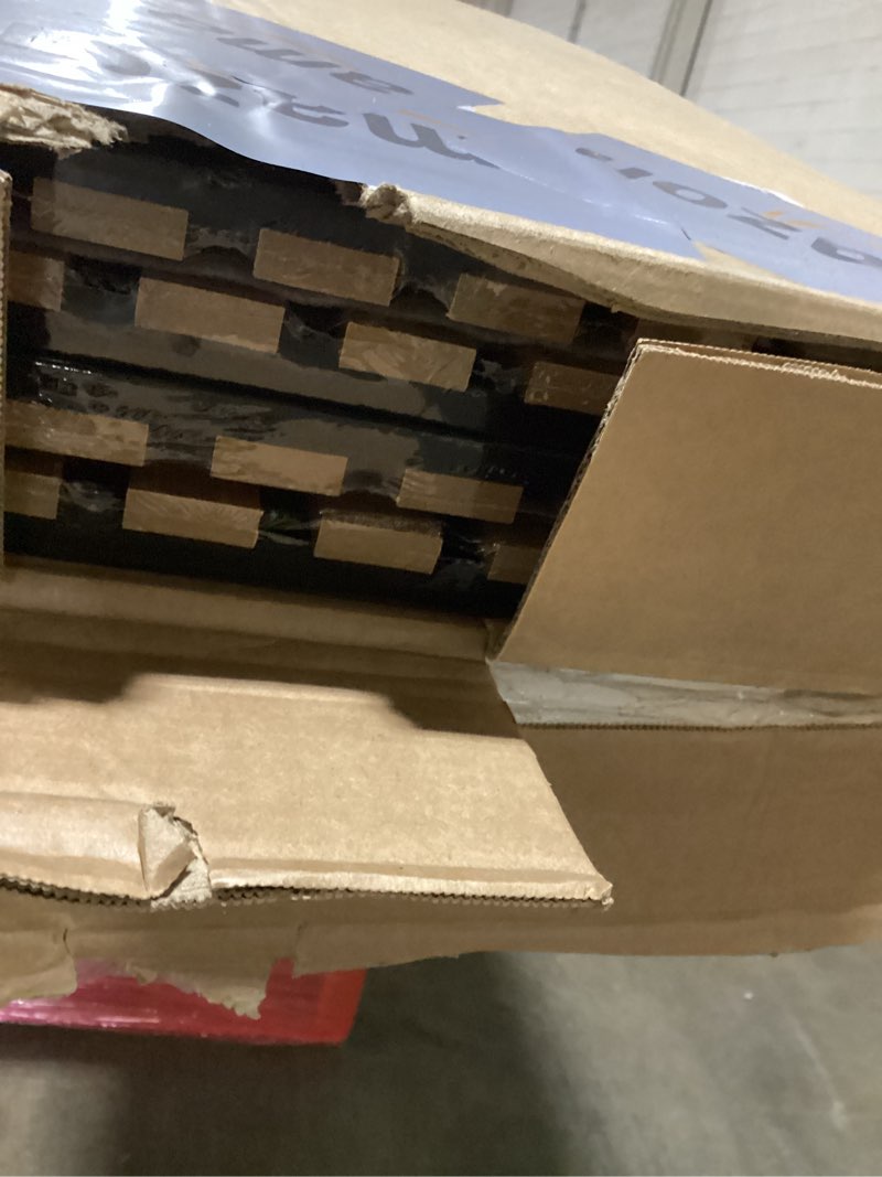 Condition photo showing Good Condition for NeatiEase Wood Panels for Wall, 4-Piece 96" x 12.6" Soundproof Wood Slat Wall Panel for Interior Wall Decor Noise Cancelling, Acoustic Wall Panels, Sound Absorbing Panel (Teak)