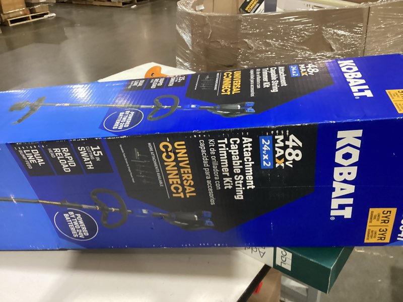 48v max 24vx2 attachment capable string trimmer kit 