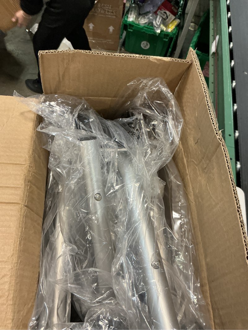 Condition photo showing Good Condition for Delog Folding Walker for Senior - Platform Walker with 5’’ Wheels and Removable Padded Armrests 350lbs, Lightweight Walking Mobility Aid, Standard Walker for Elderly (Black)