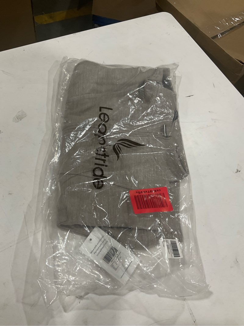 Condition photo showing New/Like New for women's fleeced performance jacket - full-zip stand-up collar, warm fleece for winter daily wear medium riverstone heather