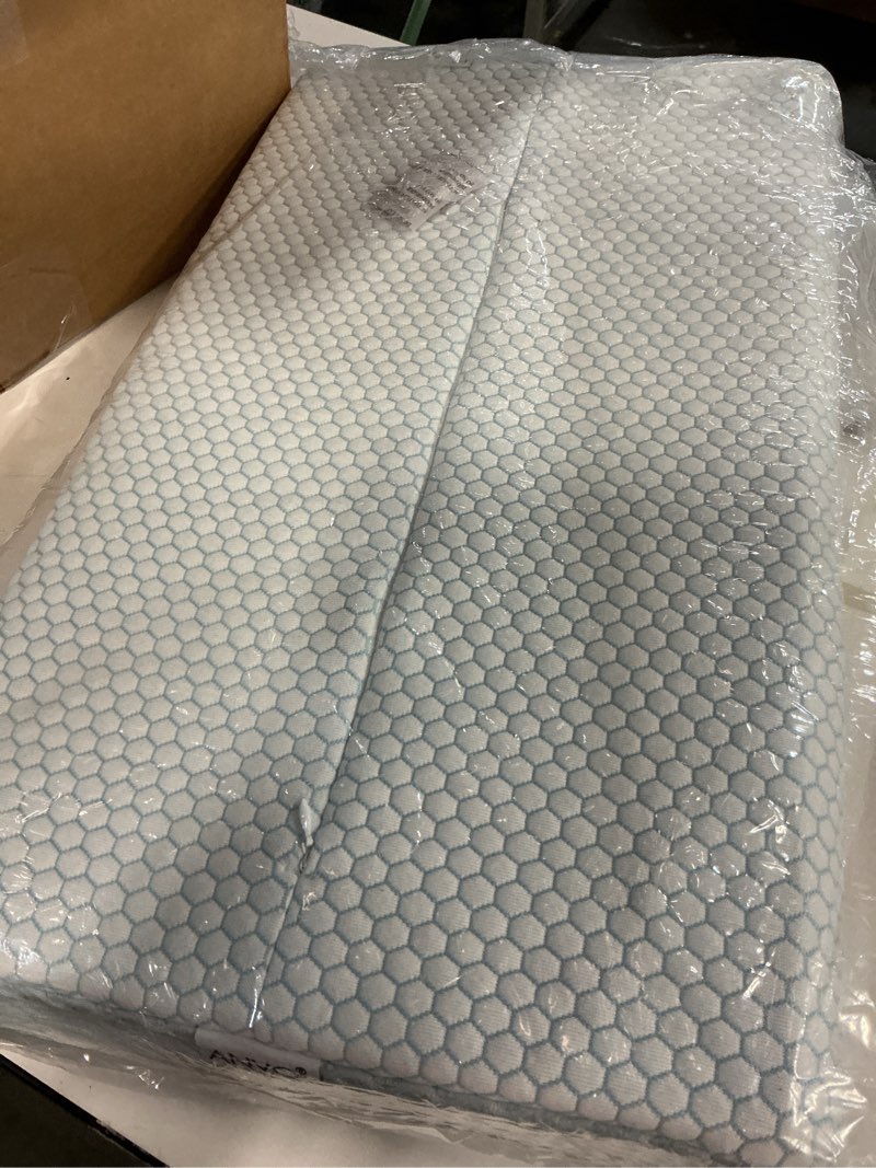 Condition photo showing Good Condition for Anvo Cervical Memory Foam Pillows for Neck Pain, Neck Pillows for Pain Relief Sleeping, Side Sleeper Contour Orthopedic Pillow for Back Stomach - Blue, Firm