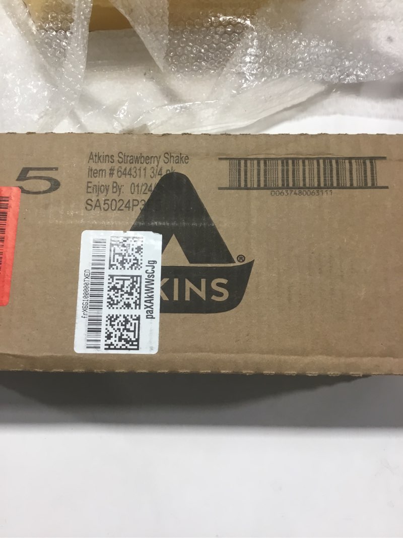 Atkins strawberry shake