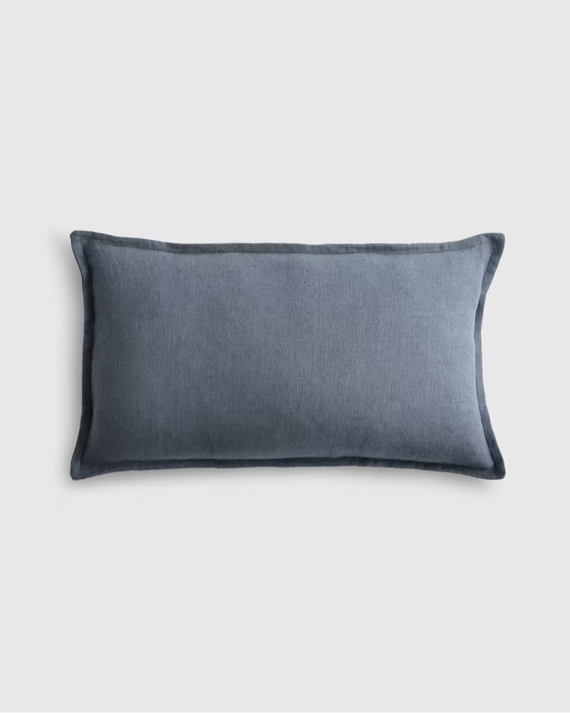 european linen flange edge pillow cover(12x20)