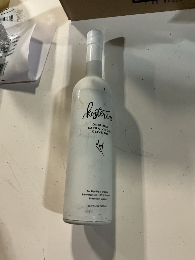 Condition photo showing New/Like New for kosterina original extra virgin olive oil | polyphenol rich greek olive oil, cold-pressed evoo, earl