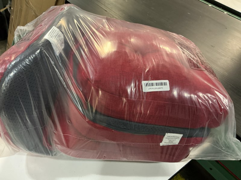 Condition photo showing As Is for Chair Cushions for Dining Chairs, Dining Chair Cushions, Tufted Indoor Chair Pads with Ties & Non Slip Backing, Seat Cushions for Kitchen Chairs 16.5” x 16.5” x 3.5”, Set of 4, Red Red Pack of 4