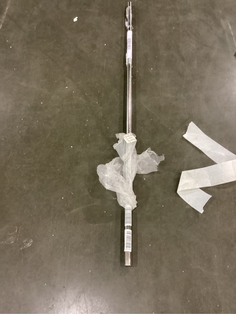 Condition photo showing As Is for Fitvids Barbell Weight Set, Cast Iron 1" Standard Weight Plates Including 5FT Standard Barbell Bar & Star Locks, 95 Pounds Set (85 Lbs Plates + 10 Lbs Barbell Bar), Multiple Packages Style #1