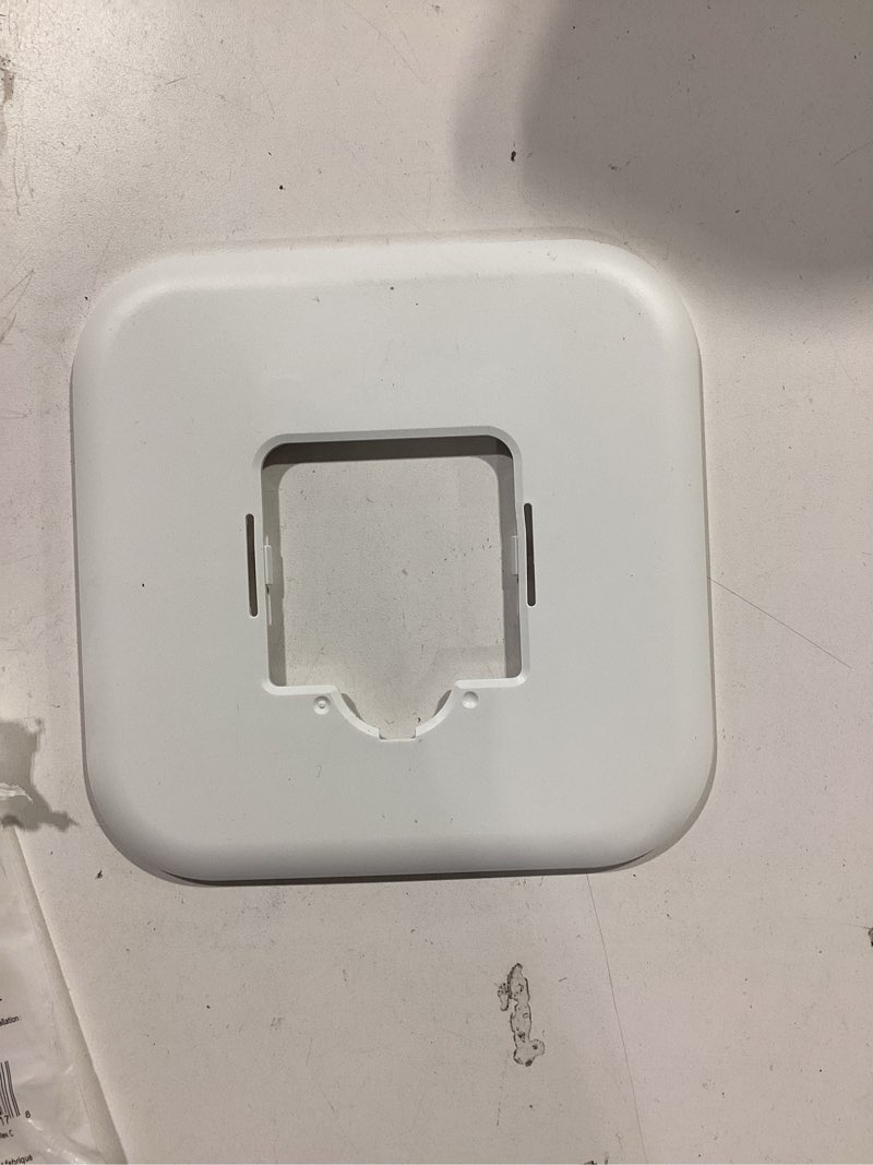 Condition photo showing As Is for large cover plate and j-box adaptor for t series