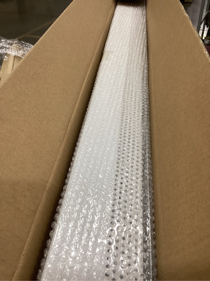 Condition photo showing Good Condition for 6 ft baseboard heater cover for baseboard heating with left and right endcaps, baseboard radiator covers adjustable length from 3ft to 6ft for replacing baseboard covers for heaters