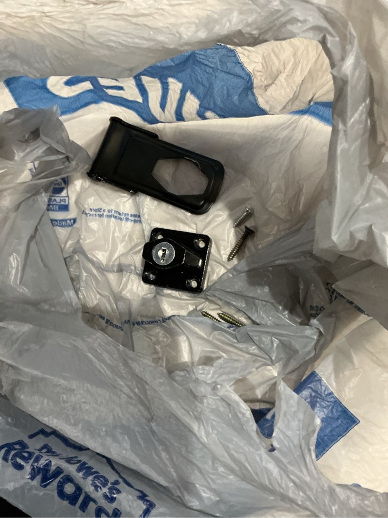 Condition photo showing Good Condition for door latch lock