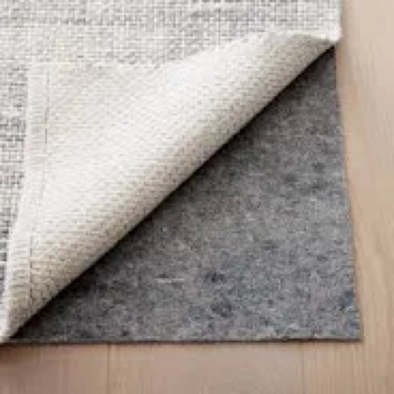 hold-a-rug plush nonskid, nonslip rug pad, reversible gripper,thick, safe for all floors and carpet, keep area rugs secure (unknown measure)
