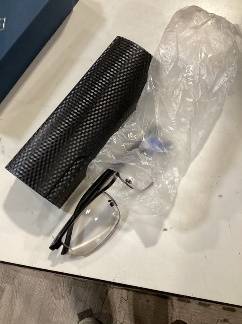 Condition photo showing Good Condition for photochromic progressive multifocus reading glasses anti-blue light transition multifocal readers clear sunglasses black-clear 3.5 x