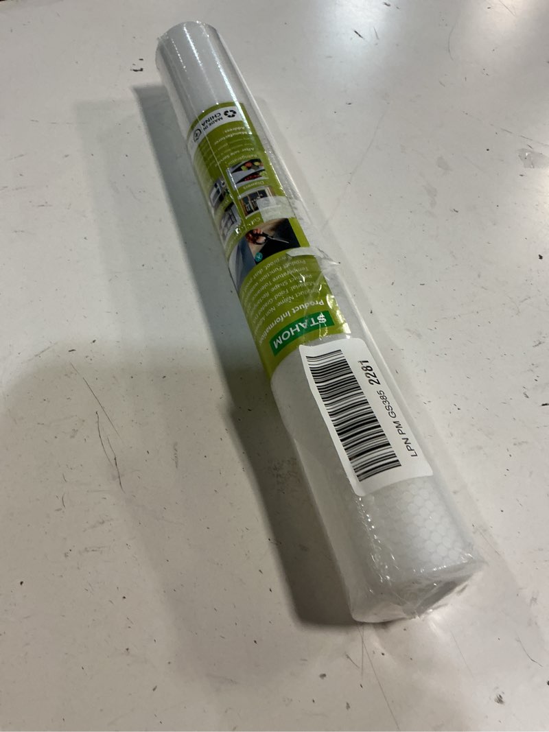 Condition photo showing New/Like New for shelf liners for kitchen cabinet refrigerator liners waterproof kitchen cupboard liner drawer mats eva material non adhesive fridge mats for shelves clear 17.5 x 157.4 inches 17.5"w x 157.4"l clear