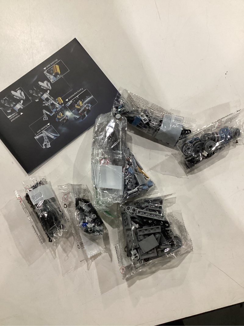 Condition photo showing Good Condition for 370 pieces johnny 5 robot building set, johnny five robot model toys, compatible with lego, educational gift set for ages 8-14 boys