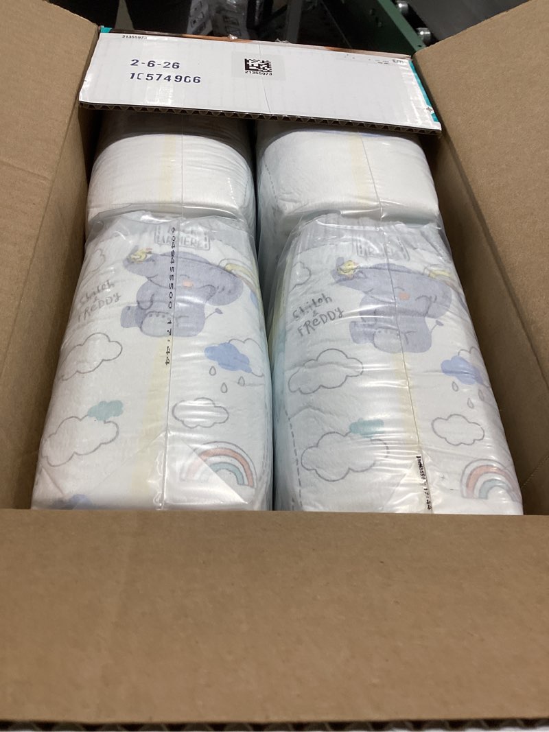 Condition photo showing Good Condition for pampers swaddlers diapers, size 2 (10-22 lbs), 148 count, absorbent, keeps baby dry and comfortable, skin safe disposable baby diaper size 2 148
