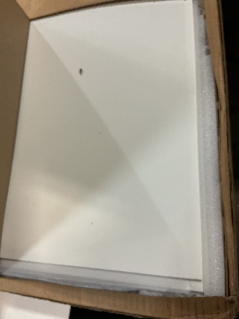 Condition photo showing Good Condition for 2ft x 2ft printed pro ceiling tile?drop ceiling tiles 24 x 24in. waterproof, washable and fire-rated - reusable - high-grade pvc to prevent breakage-package of 12 tiles printed white 2ft x 2ft