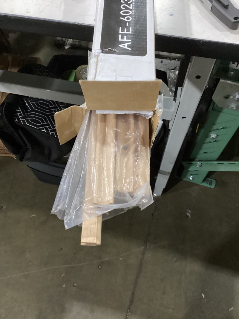 Condition photo showing New/Like New for meeden wood easel stand for display: wooden display tripod stand for posters pictures paintings - wedding decor holder for welcome sign natural color