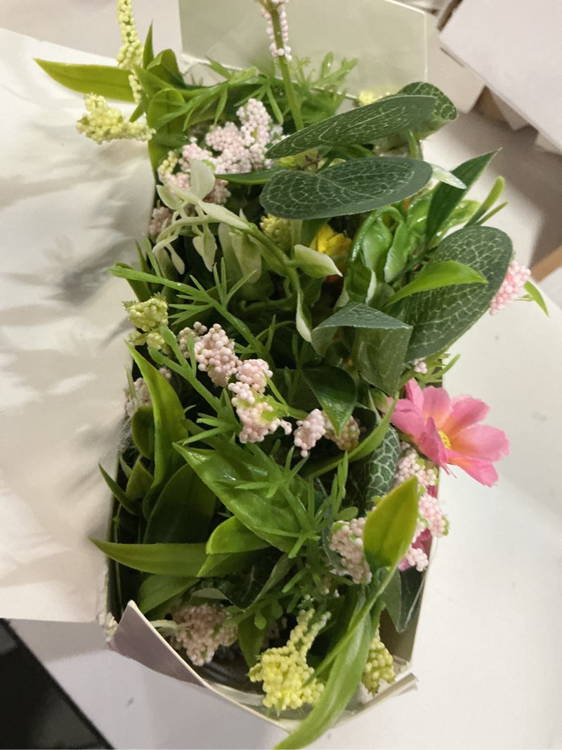 Condition photo showing Good Condition for 4 Pcs Flower Candle Rings 3.15 Inch Center Spring Wreath Rings Daisy Floral Pillar Candle Holder Wreaths for Tapers Candelabra Wedding Party Home Table Centerpieces
