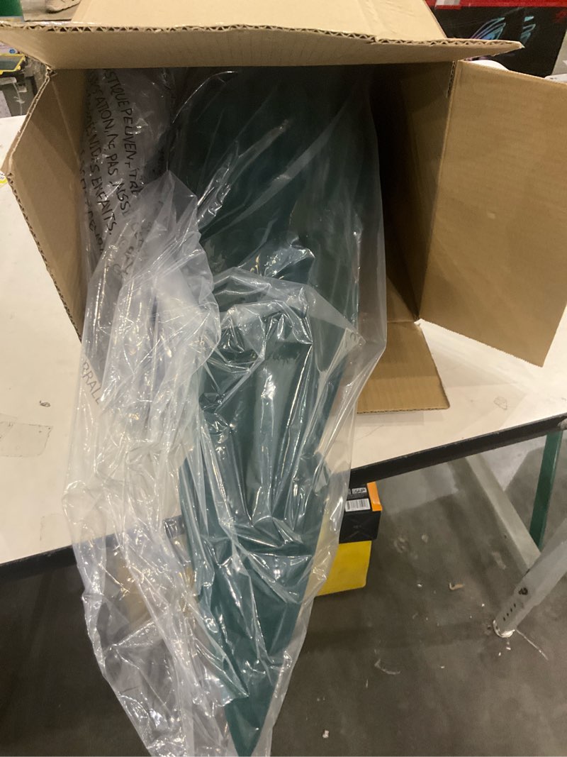 Velvet christmas tree set 2pcs green 