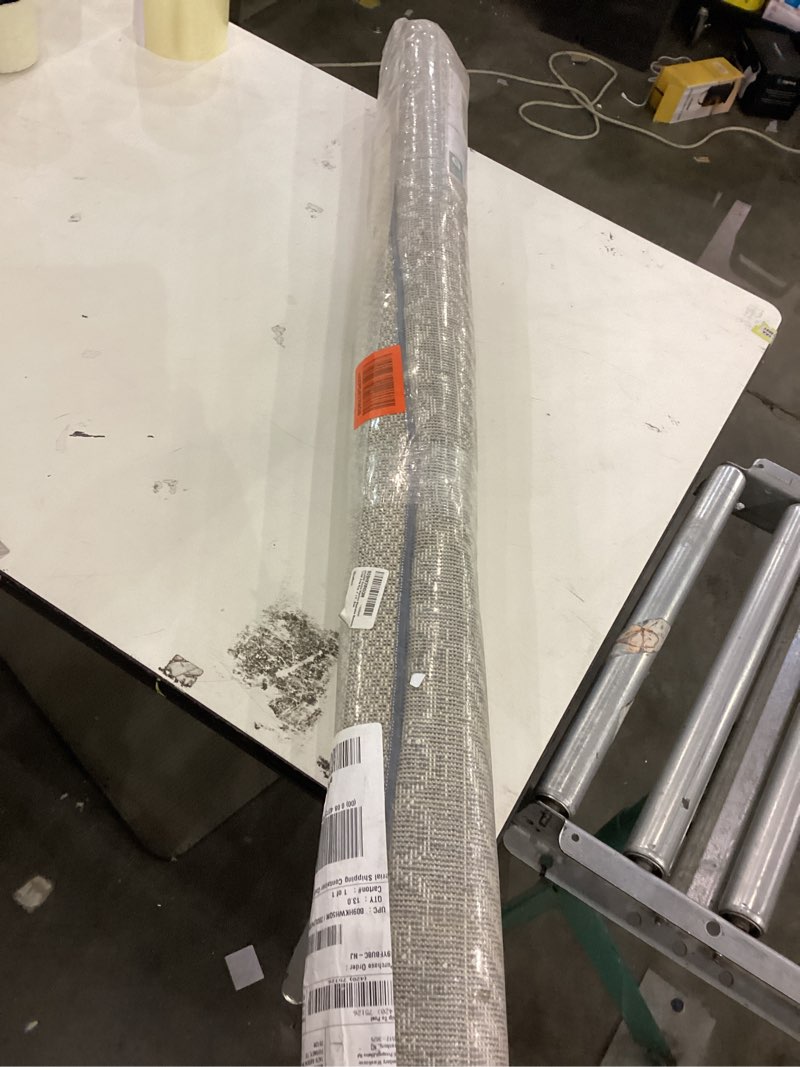 Condition photo showing New/Like New for nuLOOM Ginnie Machine Washable Moroccan Tribal Area Rug, 4x6, Blue Ginnie Blue 4' x 6' (Rectangular)