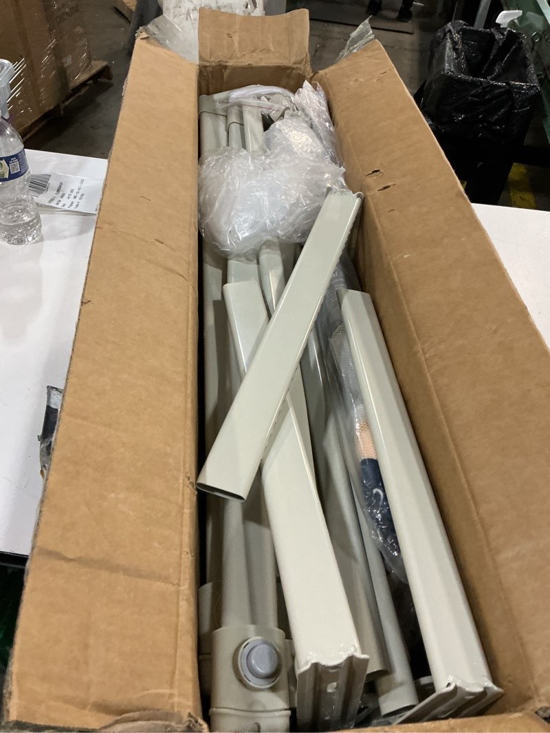 Condition photo showing As Is for jwpehoe 3-piece bed rail for toddlers with headboard rod, adjustable baby bed rail guard (78.7 * 78.7 * 74.8 inch-king size) 78.7*78.7*74.8 inch- king size 3