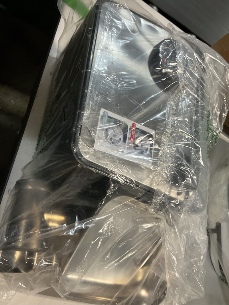 Condition photo showing As Is for 3200w max electric meat grinder & sausage stuffer with touch screen,2 blade and 3 plates, 3 tubes & kubbe kit tool for home kitchen use?black?