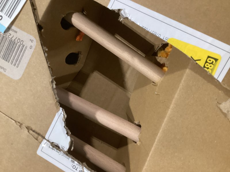 Condition photo showing Good Condition for Melissa & Doug Dust Sweep Mop 6-Piece Pretend Play Set, Toddler Toy Cleaning, Pretend Play Home Cleaning, Kids Broom and Mop Set for Ages 3+ Dust! Sweep! Mop!