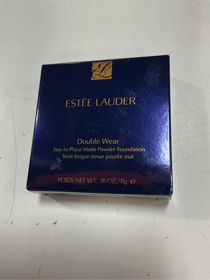 Condition photo showing New/Like New for Estée Lauder Double Wear 12-Hour Stay-in-Place Matte Powder Foundation | Controls Oil & Shine, 0.39 Ounce 1C1 Cool Bone - Light with cool rosy-peach undertones Standard