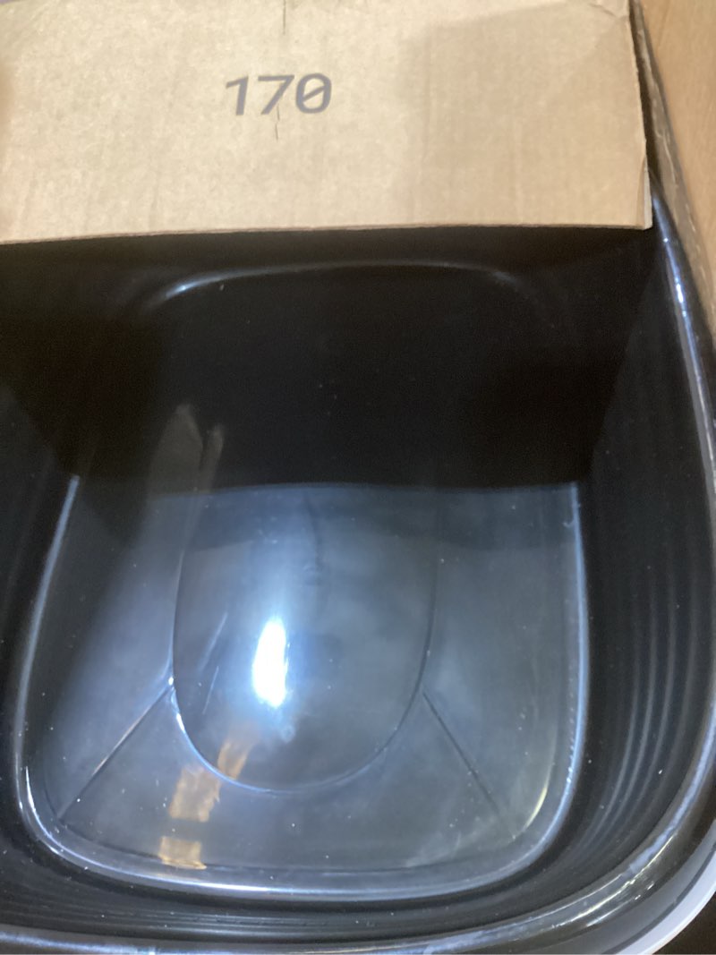 Condition photo showing Good Condition for petmate litter pan, blue/gray, small, made in usa