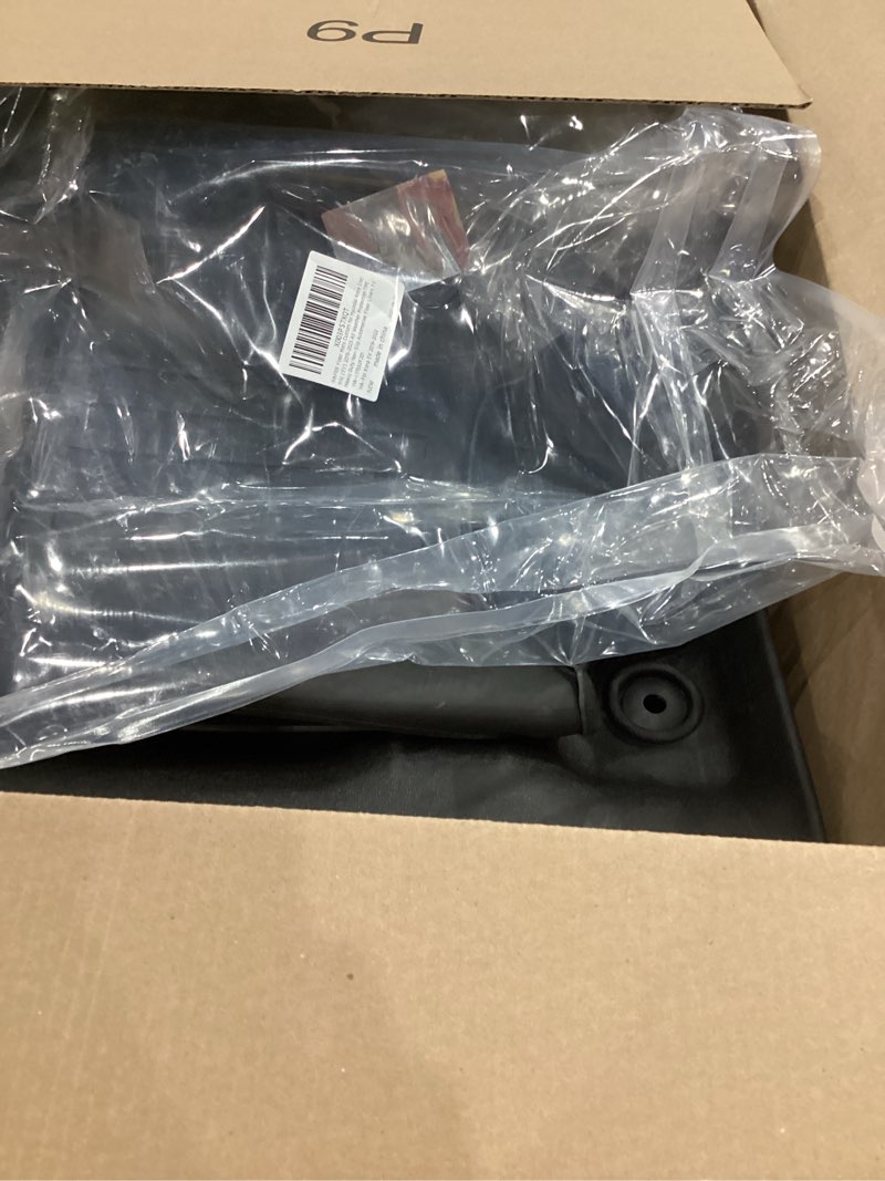 Condition photo showing Good Condition for Floor Mats Custom for Hyundai Kona Electric (EV) 2019-2023 All Weather Protection TPE Heavy Duty Non-Slip Automotive Floor Liners Fits Front& 2nd Row Full Set Accessories, Black 4) For Kona EV 2019-2023