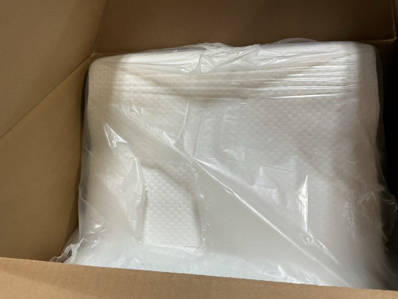 Condition photo showing Good Condition for 3PCS Wedge Pillow Set for After Surgery, Back Pillow for Bed Sitting up, 10-in-1 Foam Wedge Pillow for Acid Reflux & Back Pain Relief, Post Surgery Pillow for GERD & Snoring, White White 3PCS