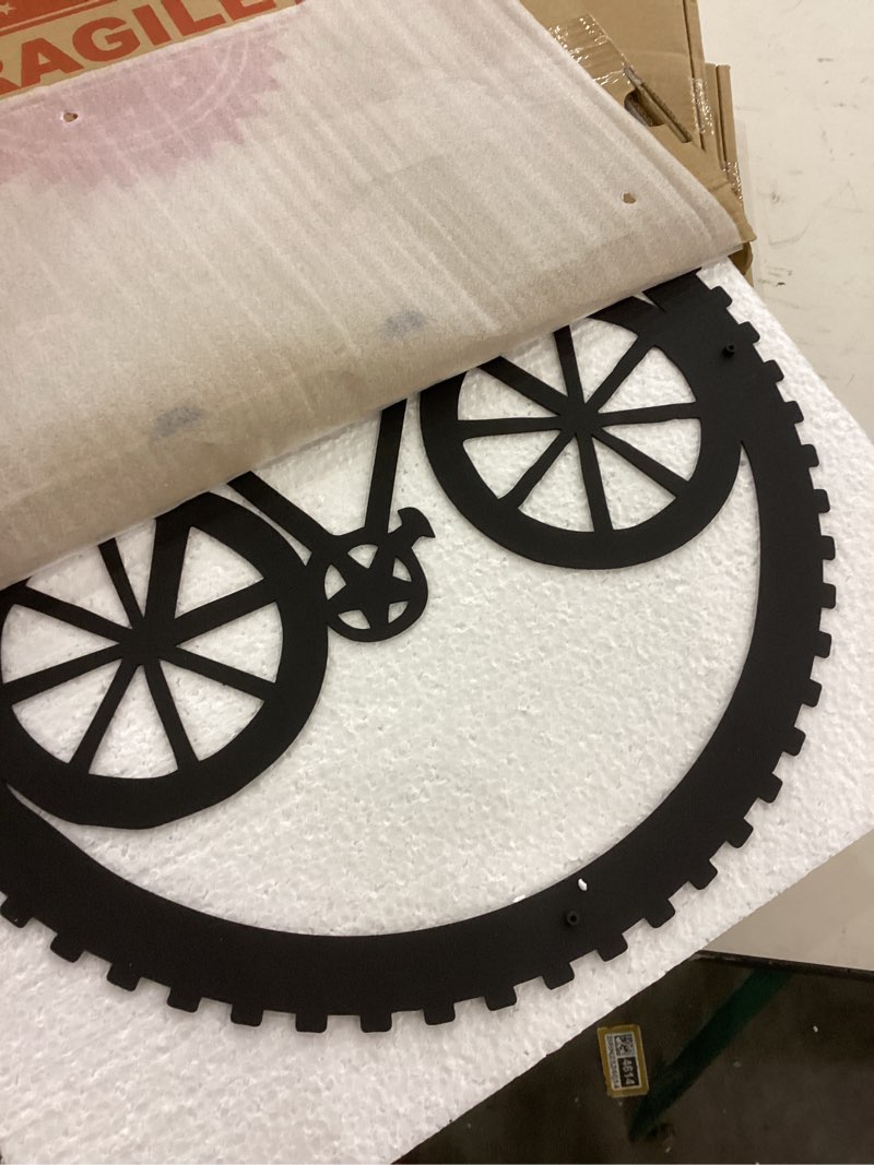 Metal Bike Wall Art, Cyclist Gift, Biker Art, Bicycle Wall Art, Metal Wall Decor, Home Office Decora