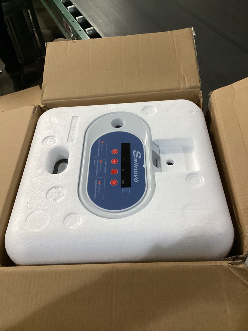 Condition photo showing Good Condition for Sailnovo 24 Egg Incubators for Hatching Eggs, 4 Modes Egg Incubator with Automatic Egg Turning and H