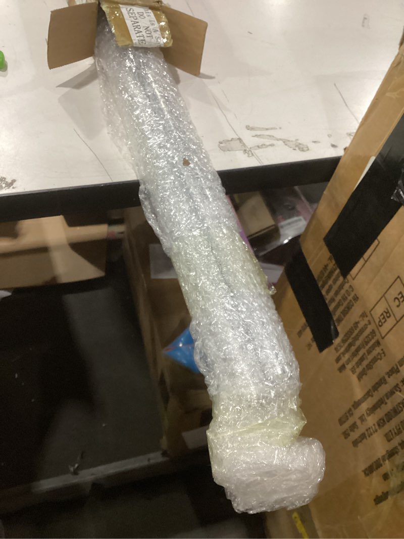 Condition photo showing Good Condition for 2 pack wire shelving garment hanger bar wire shelving accessories industrial closet clothes rods for home retail store(silver,36 inch) 36 inch silver