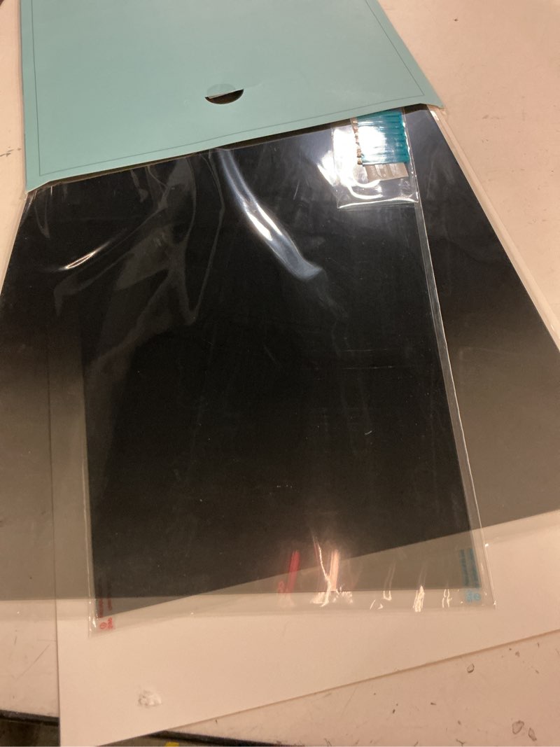 Condition photo showing New/Like New for [2 pack] 24 inch computer privacy screen for 16:9 aspect ratio widescreen monitor, eye protection anti glare blue light computer monitor privacy filter, removable anti-scratch 24in protector film