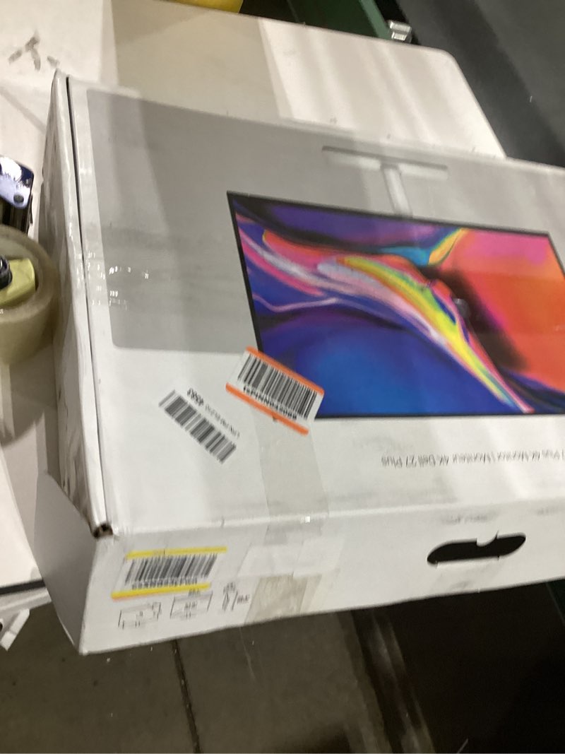 AS IS NOT TESTED NO POWER CABLE OR STAND Dell 27 Plus 4K Monitor - S2725QS - 27-inch 4K (3840 x 2160) 120Hz 16:9 Display, IPS Panel, AMD Free