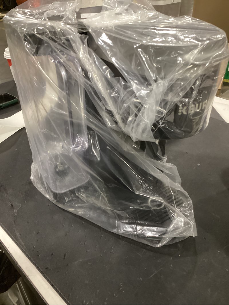 Condition photo showing Good Condition for keurig k-supreme single serve k-cup pod coffee maker, multistream technology, 4 brew sizes, 66oz dual-position removable reservoir, black black coffee maker