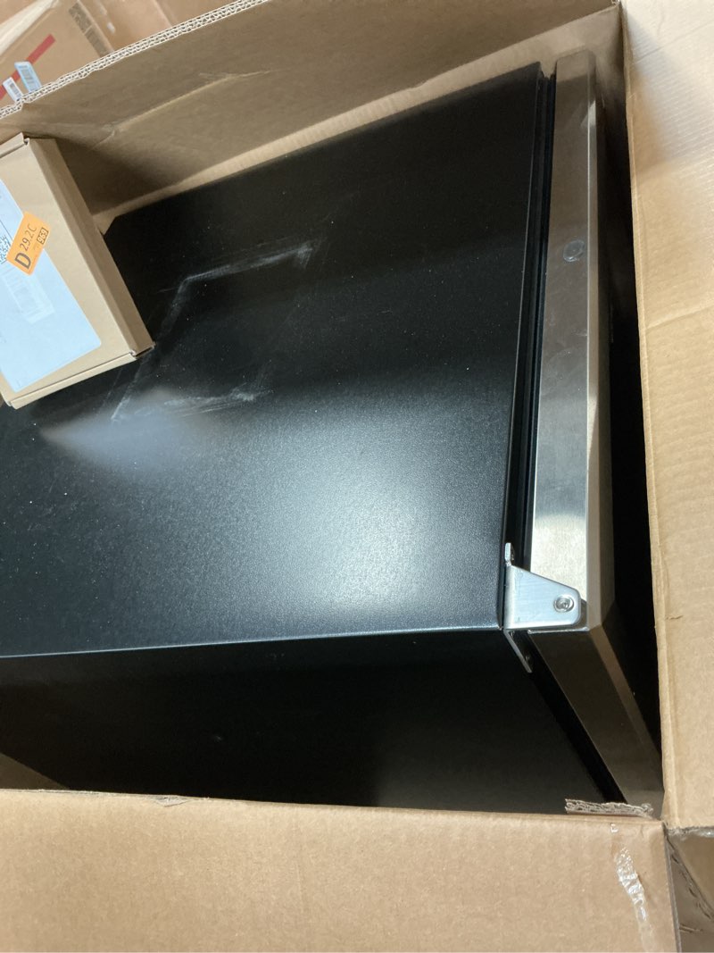 Condition photo showing As Is for kalamera 24 inch beverage refrigerator - 154 cans capacity beverage cooler- fit perfectly into 24" space built in counter or freestanding - for soda, water, beer or wine - for kitchen, bar or office 24 inch - 154 cans