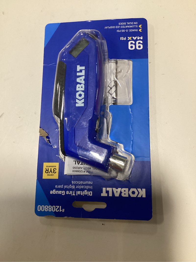 Condition photo showing New/Like New for Kobalt Digital Tire Gauge
