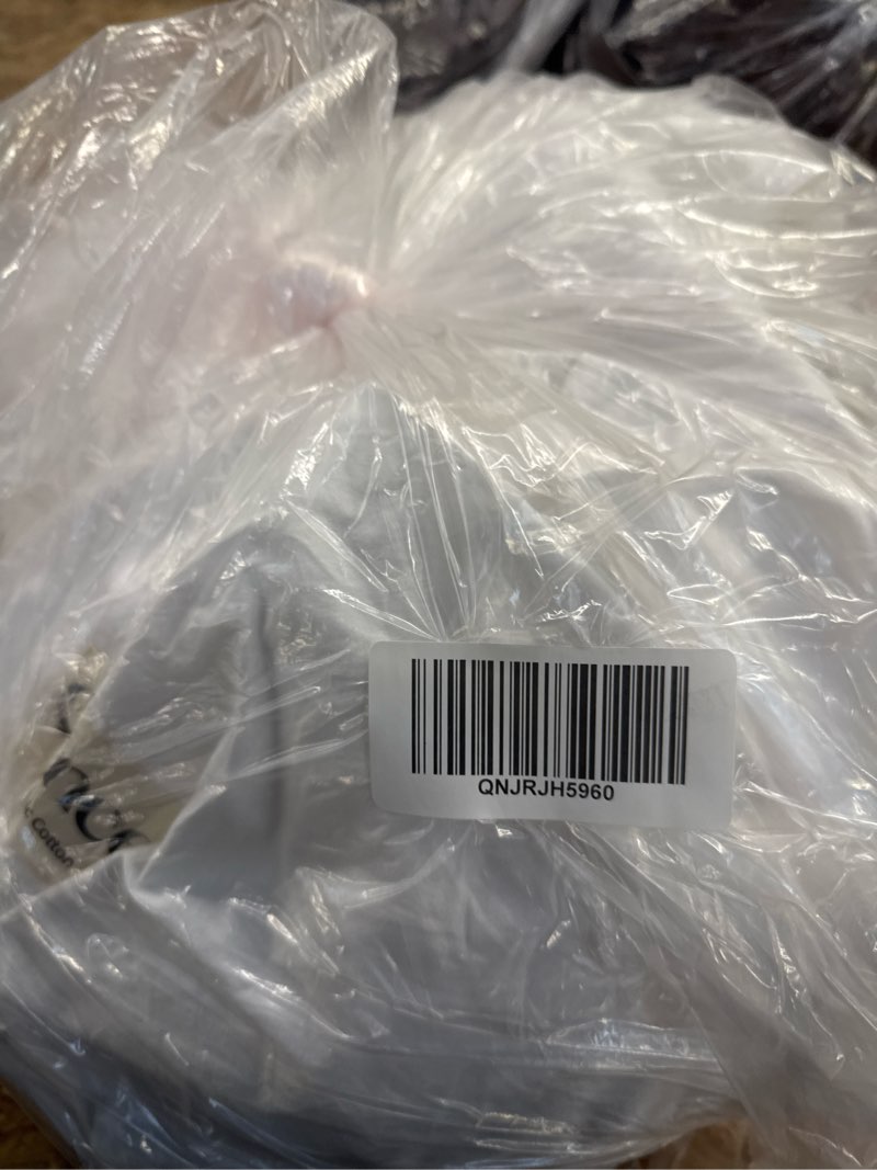 Condition photo showing Good Condition for organic brushed cotton sheet set, king, white