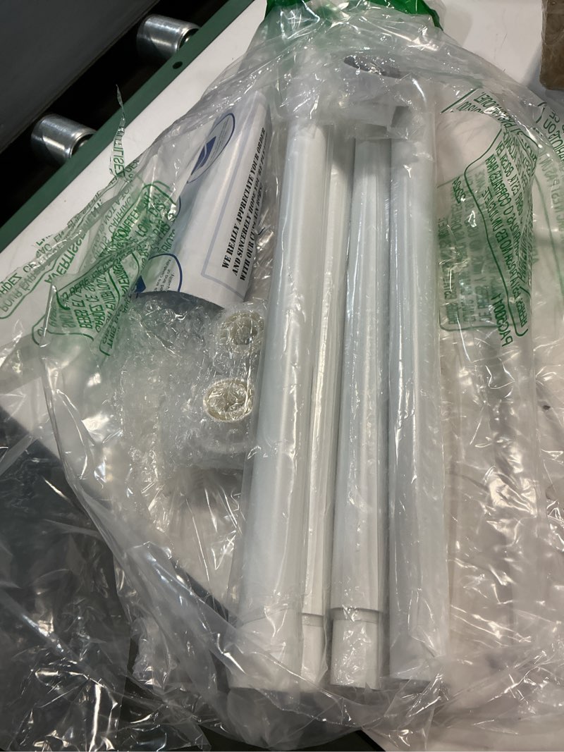 Condition photo showing Good Condition for 2Pack White Shower Curtain Rod 34 to 43Inch:Small Spring Tension Shower Rods for Bathroom Kitchen Doorway,Heavy Duty Adjustable Tension Shower Curtain Rod No Drilling No-Slip Easy Install,White White ?34''-43''?2 Pack (No Fixed Rod B)
