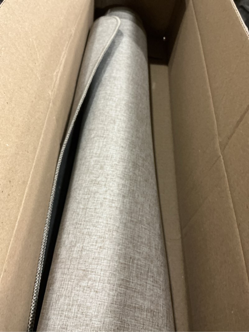 Condition photo showing Good Condition for LEKEEPGO Ultra Thin Indoor Door Mat 24"x47", Low-Profile Door Mat Indoor Entrance, Non Slip Rubber Backing Inside Doormat Washable Welcome Front Entryway Dirt Trapper Entry Mat, Khaki Khaki Woven Solid Rectangular 24"x47"