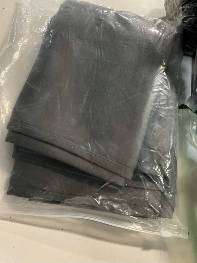 Condition photo showing Good Condition for koufall light grey blackout curtains 84 inch length 2 panel sets for dining room darkening black out hotel sunblock light blocking curtins/living room bedroom,gray 52"w x 84"l (pack of 2) grey