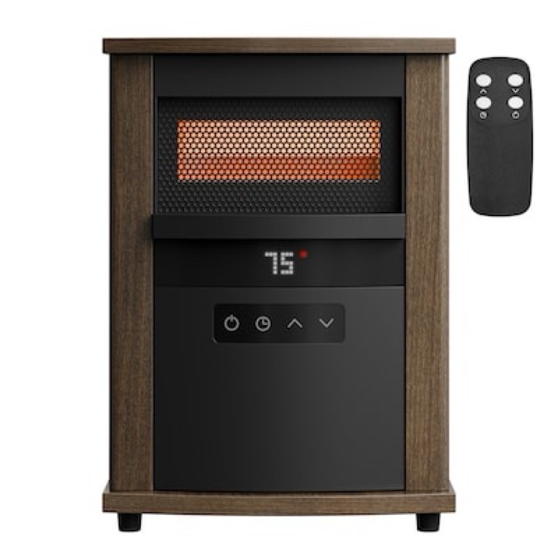 100+ bought last week
utilitech utilitech 1500 -watt infrared quartz cabinet indoor electric space heater 