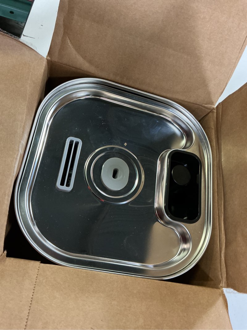 Condition photo showing Good Condition for cordless cat water fountain stainless steel, 3.2l/108oz wireless pet water fountain, battery operated rechargeable automatic cat fountains for drinking with motion sensor (4 filter) 3.2l cordless fountain+4pcs filters