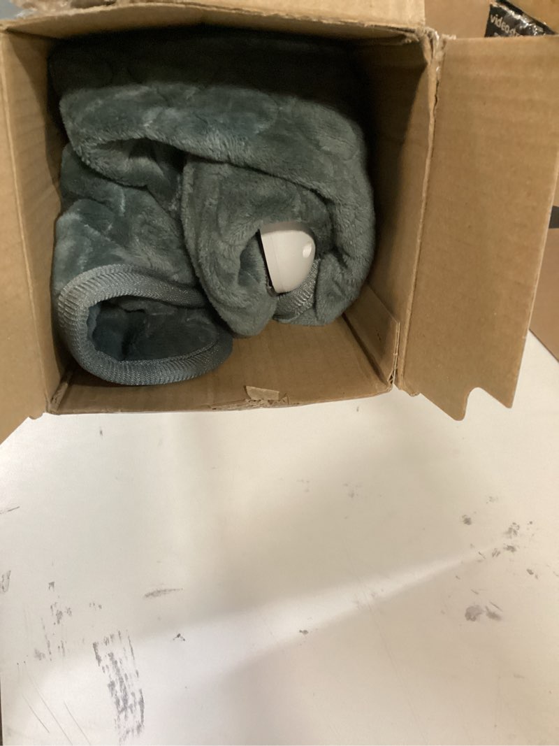 Condition photo showing Good Condition for King Size Heating Pad for Back Pain 32"x24" Extra Large Electric Heating Pad for Period Cramps Relief & Body Neck Shoulder Auto Shut Off Heat Pad Temperature Settings Machine Washable Gray Gray 32"x24"